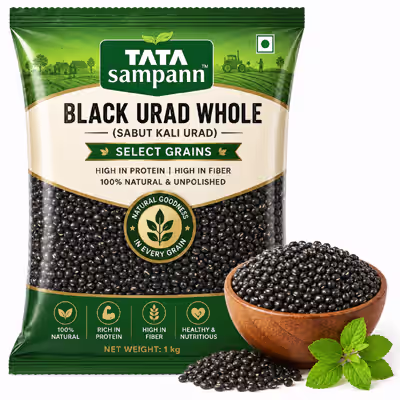 Black Urad Whole
