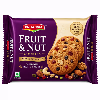 Fruit & Nuts Cookies