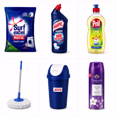 HOME CLEANERS & BATHROOM NEEDS