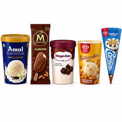 ICE CREAMS & MORE